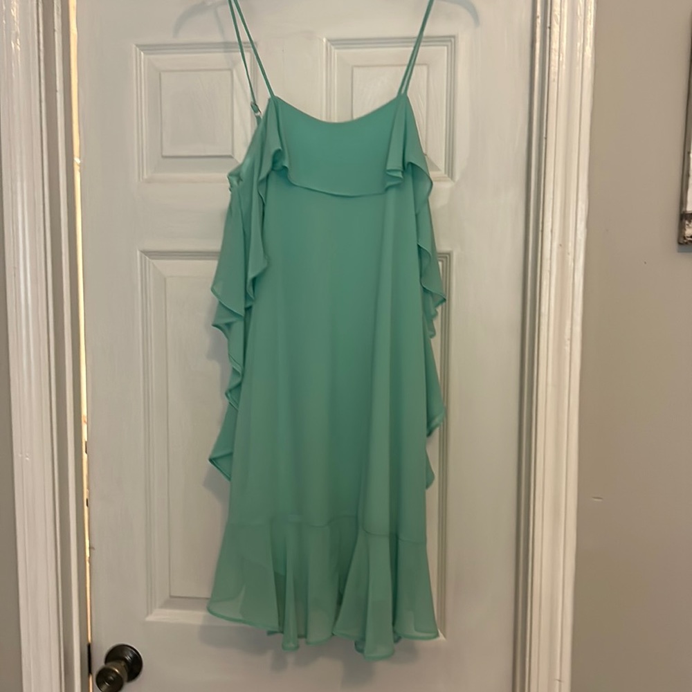 Teal Mini Dress